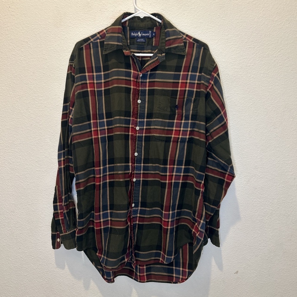 VINTAGE POLO RALPH LAUREN FLANNEL